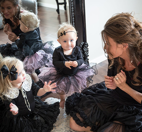 Custom designer skirts