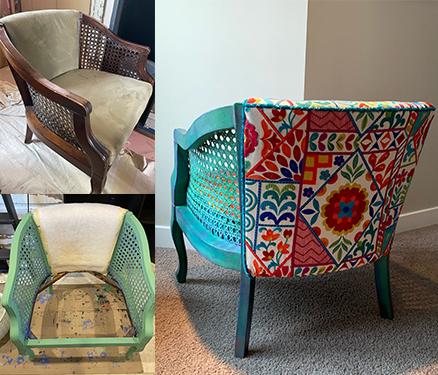 Old Chair refinished