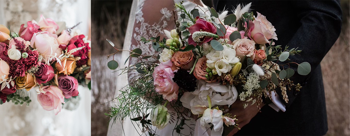 Amazing wedding floral bouqets