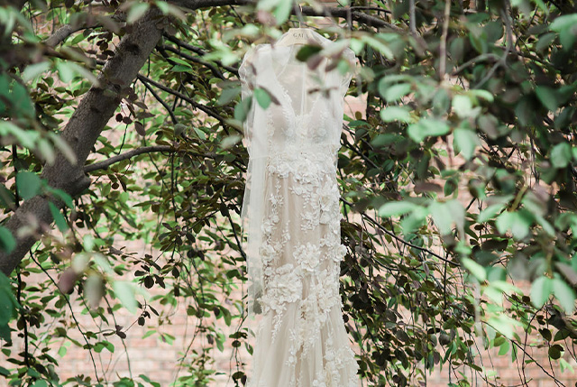 Beautiful wedding dress